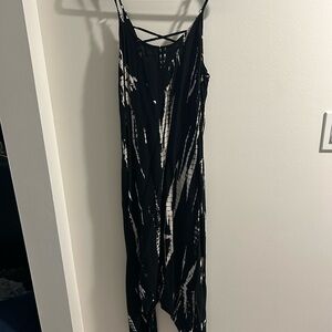 Stylish Black and White Dress